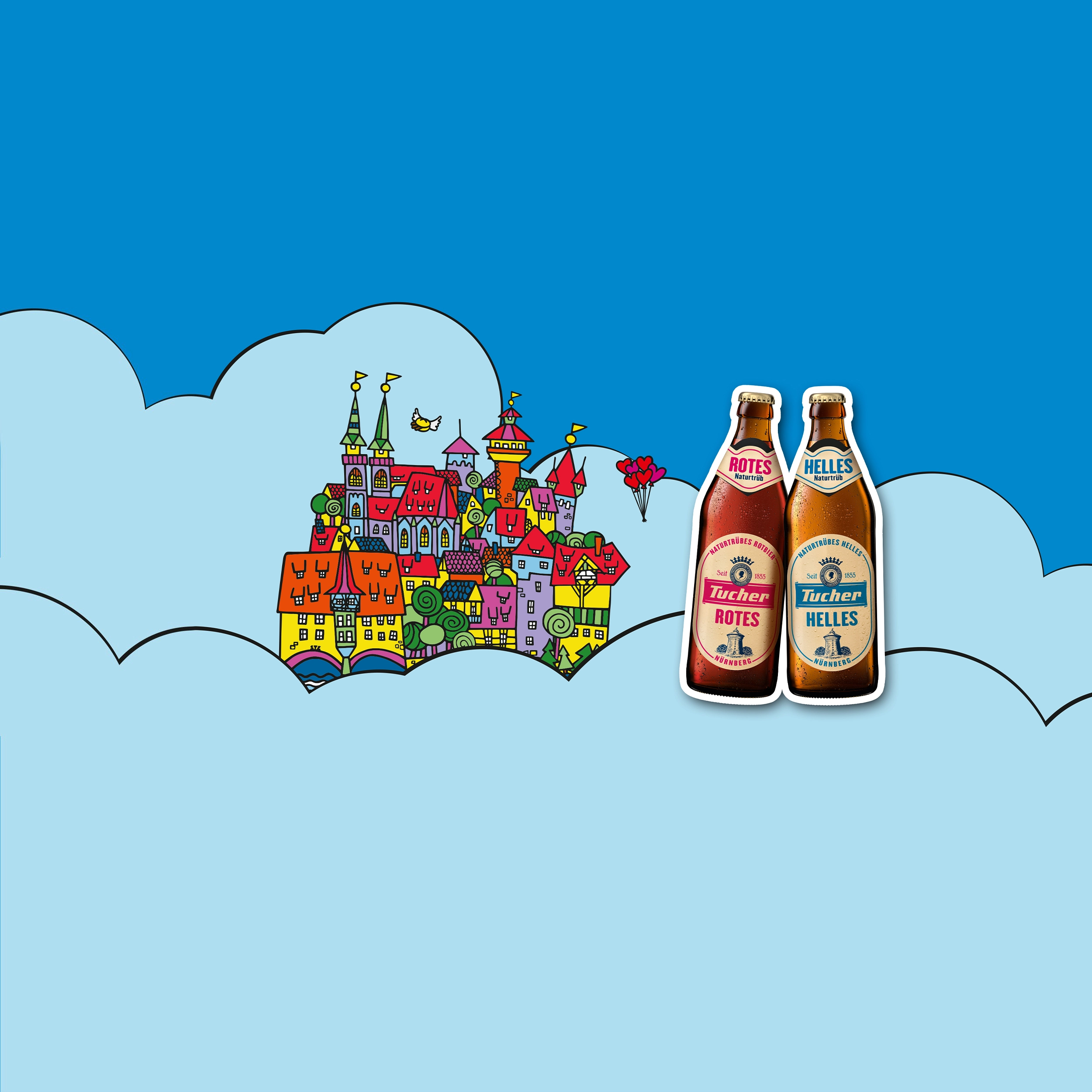 Image of Tucher Helles and Rotes – To product page